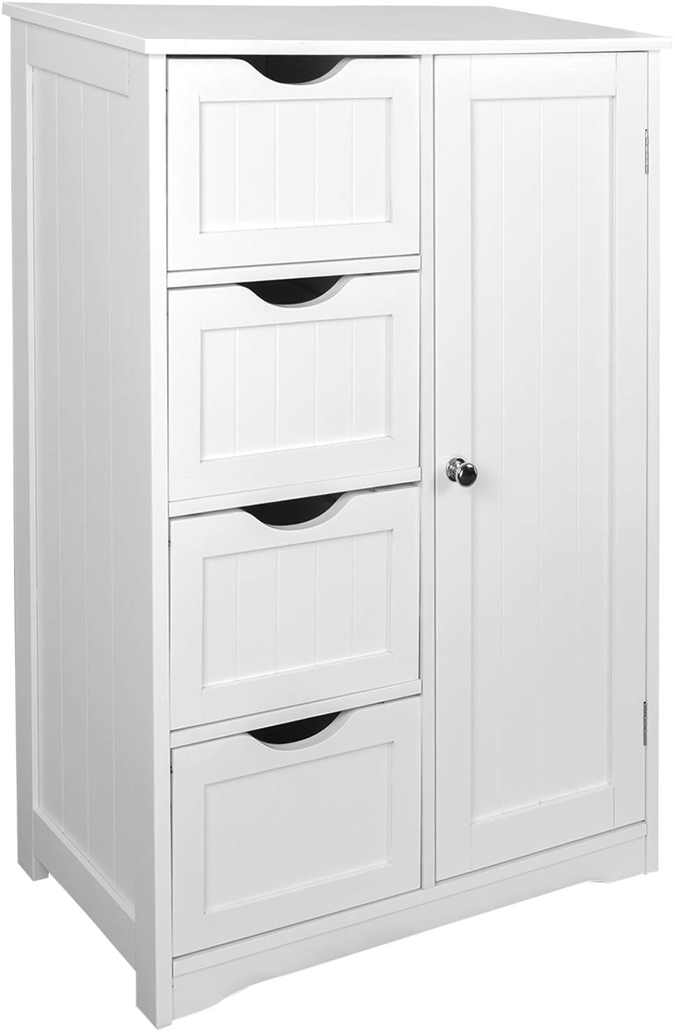 EUGAD Badschrank Hochschrank Badezimmerschrank Badkommode Badregal