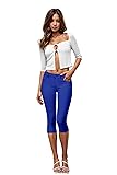 Hybrid & Company Women's Ultra Stretch Mid Rise