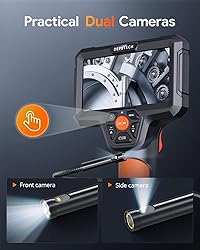 DEPSTECH 5.0MP Inspection Camera, Dual Lens
