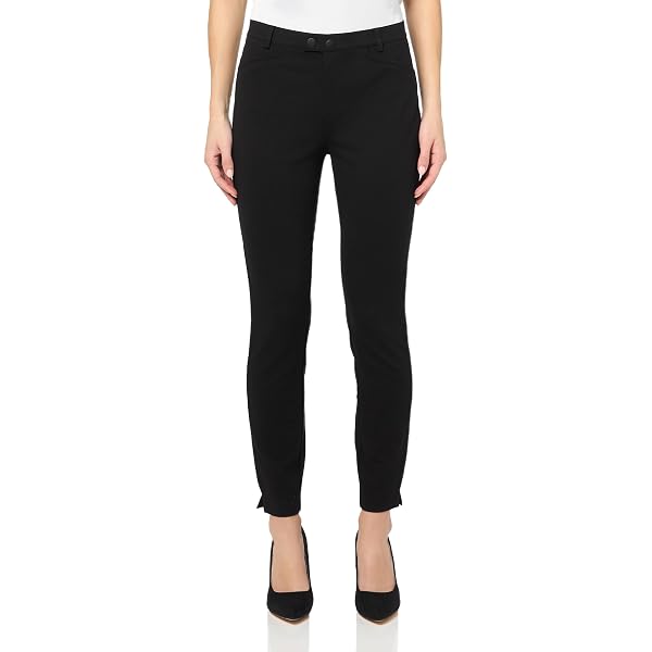 amazon cigarette pants Lysse Women's Twill Cigarette Pant, Sleek Beige, X-Large at Amazon Women's  Clothing store