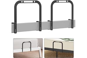 DELLAN Mattress Slide Stopper, Extra Tall Non-Slip Mattress Gripper Retainer Bar, Holder for 1.5 "x 2.9" Metal Bed Frame to P