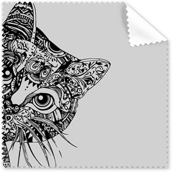 Diythinker Dessin Au Trait De Chat Noir Protection Tête De