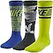 Nike Big Boys' Performance Graphite Camo Crew Socks 3 Pack