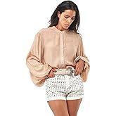 SETA Dress Different Womens Long Sleeve Element Buttondown Blouse