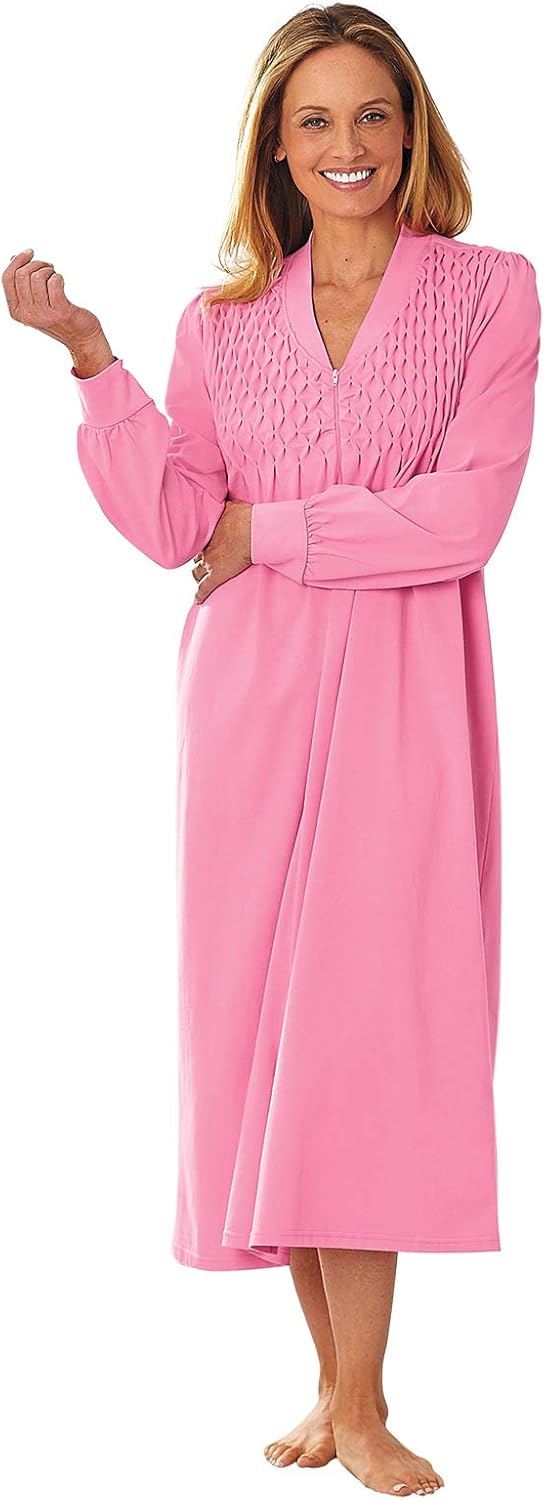Smocked Robe by Cozee Corner at Amazon Women’s Clothing store