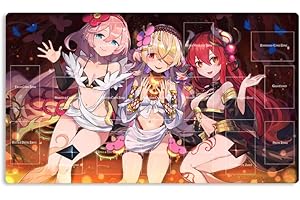 New Mlikemat Playmat Traptrix Allomerus & Traptrix Rafflesia TCG CCG OCG Trading Card Game Mat with Zones + Free Bag (ZD014-096-A)