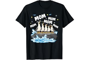 Cololily Funny mom Shirt Humor Gifts for Mothers Day Mom Mom Seagull T-Shirt