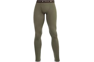 First Lite Men's Kiln Long John - Midweight Merino Wool Hunting Base Layer