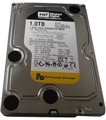 Amazon.com: Western Digital WD5002ABYS RE3 3.5-inch Enterprise
