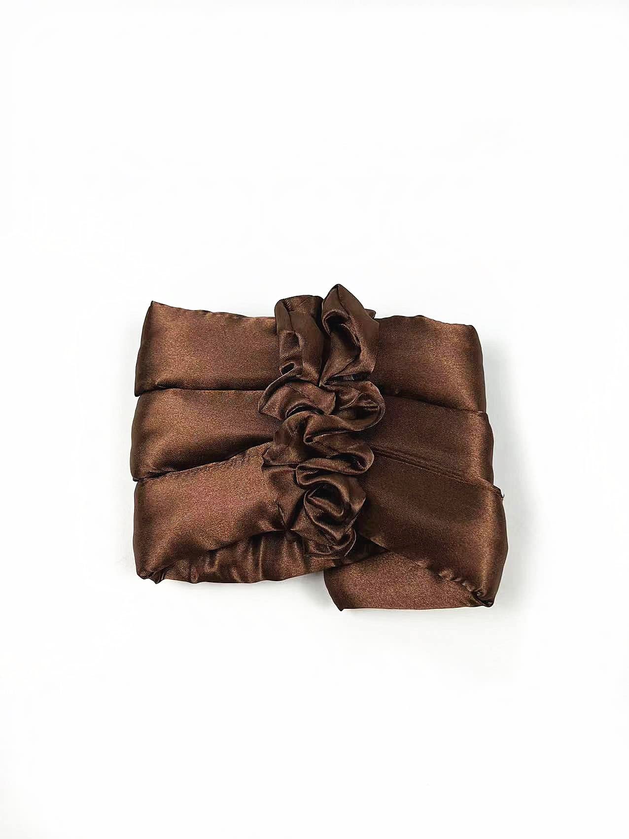 zalati Curling Headband Soft Foam Rod Heatless Sleeping Curl Ribbon Wave Tools Lazy Curlers Hair Styling Tool for Women - Coffee โ image 1
