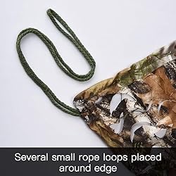 LOOGU Camo Netting, 3D Bionic Tree Camouflage