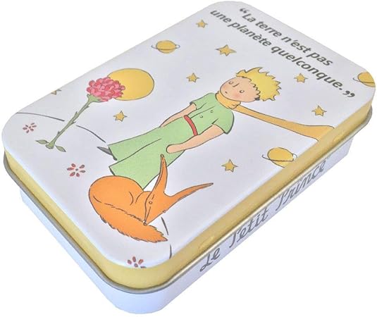 FRANCIA VINTAGE CAJA DE JABON METAL El principito y el zorro: Amazon.es: Hogar