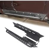 KUAFU Armor Rocker Guard Sliders Compatible with 1997-2006 Wrangler TJ Steel Running Board Side Step Nerf Bar