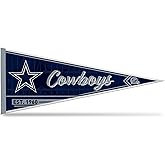 Rico Industries NFL Football Classic 12" x 30" Felt Wall Décor Pennant - Great for Home/Bed Room/Man Cave Décor