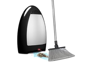 EYE-VAC EyeVac Home Touchless Vacuum Automatic Dustpan - Great for Sweeping Salon Pet Hair Food Dirt Kitchen - Ultra Fast & Powerful, Corded Canister Vacuum, Bagless, Automatic Sensors, 1000 Watt (Black)