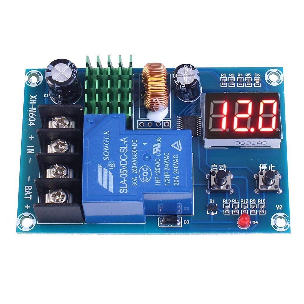 DollaTek DC 6V-60V Battery Charge Controller Protection Switch Board for Lead Acid & Lithium Battery