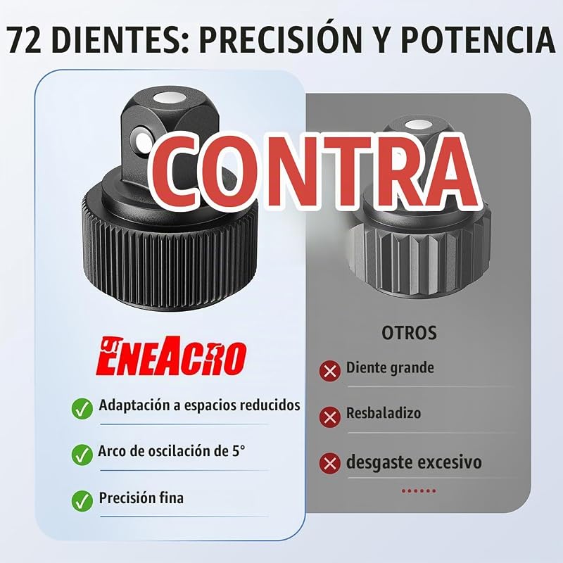 Conjunto de catraca de 46 peças com chaves de soquete de 1/4", soquetes, extensões, pontas, aço cromado-vanádio, caixa incluída - conjunto completo de catraca