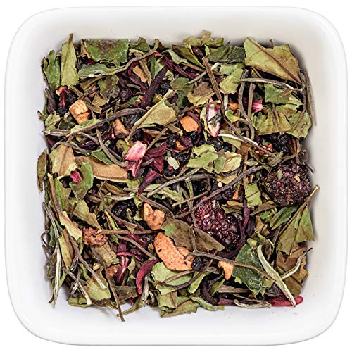Tealyra - White Garden Bouquet - Fruity White Loose Leaf Tea Blend - Hibiscus - Strawberry - Raspberry - Antioxidants… - Image 5