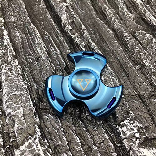 DMaos, Tri Spinner Fidget Spin Hand Toy Smooth Surface Metal BRASS 