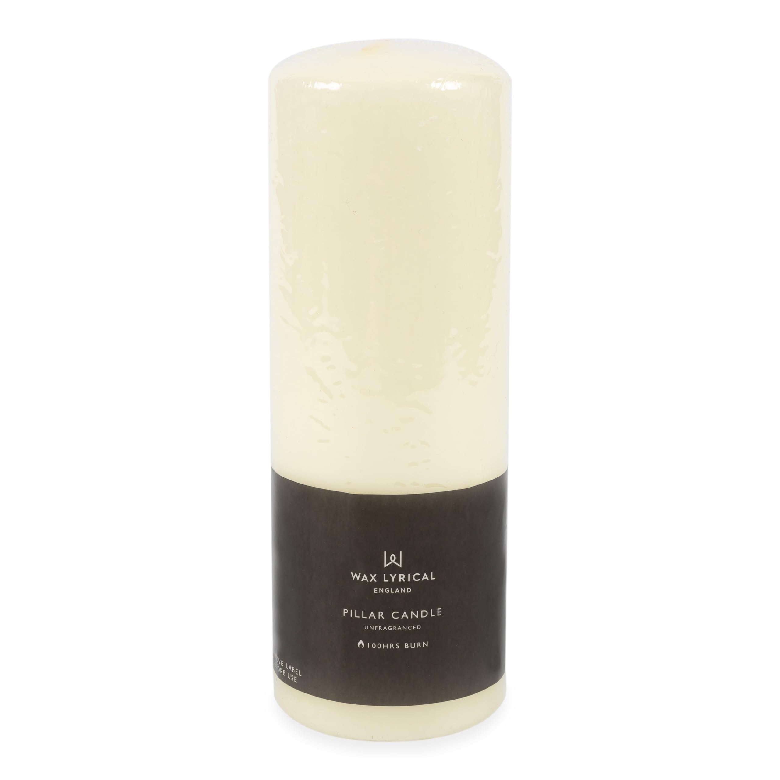Wax Lyrical Unscented Pillar Candle 7X20CM Ivory