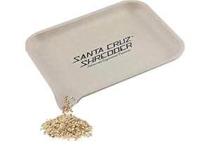 Santa Cruz Shredder Tray - Smooth Rounded Edges, Spout for Easy Filling - Durable Design for Effortless Experience Large