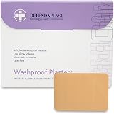 Reliance Medical Dependaplast Washproof Plasters 7.5x5 cm Box 50