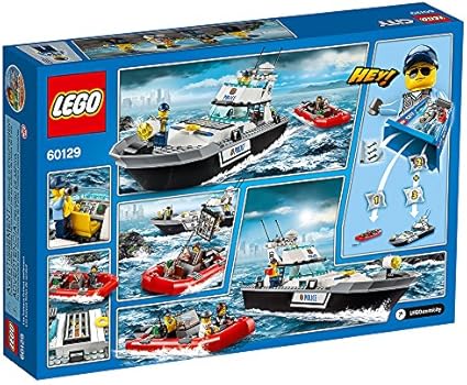 lego city police boat