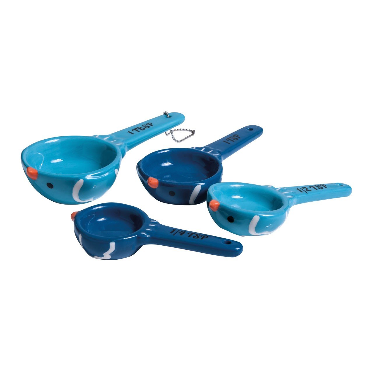 Premier Housewares Vibrant Birdy Spoons | Precised Measuring Spoons For Efficient Baking | Colourful Design Spoon For Efficient Cooking | Versatile Kitchen Tool For Ingredients