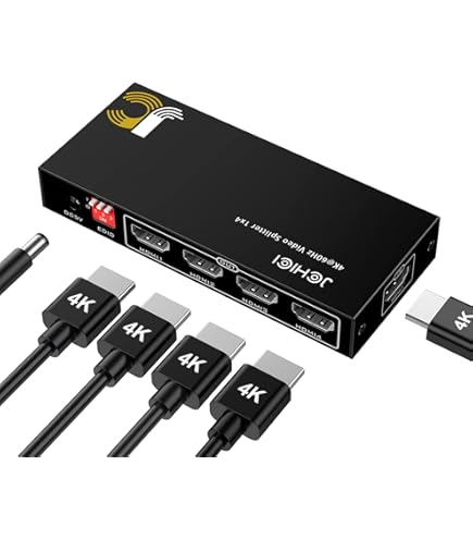 Splitter HDMI Lindy 4K - 2 Porte, Per Duplicare Segnale Su Due Schermi, 2160P30 3D - Foto 3