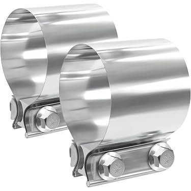Abrazadera De Tubo De Escape FA1 - Diámetro 70 Mm, Acero Fino, Compatible Con Opel, Peugeot, Citroën