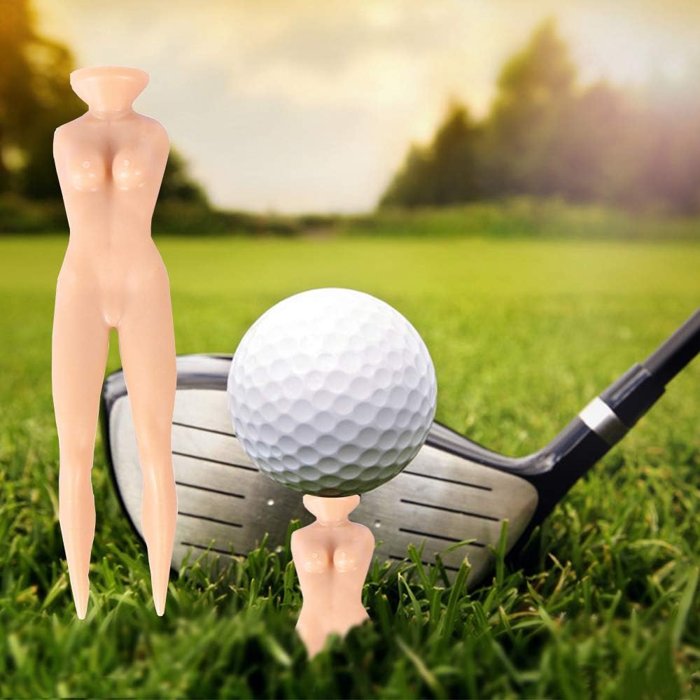 Skystuff 12Pcs Golf Ball Holder Golf Tee Novelty Nude Golf Tees Model for Xmas Stocking Filler - Image 4