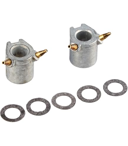 50cc Silver Zinc Accelerator Pump Housing Cover With Screws Fits - Foto 7