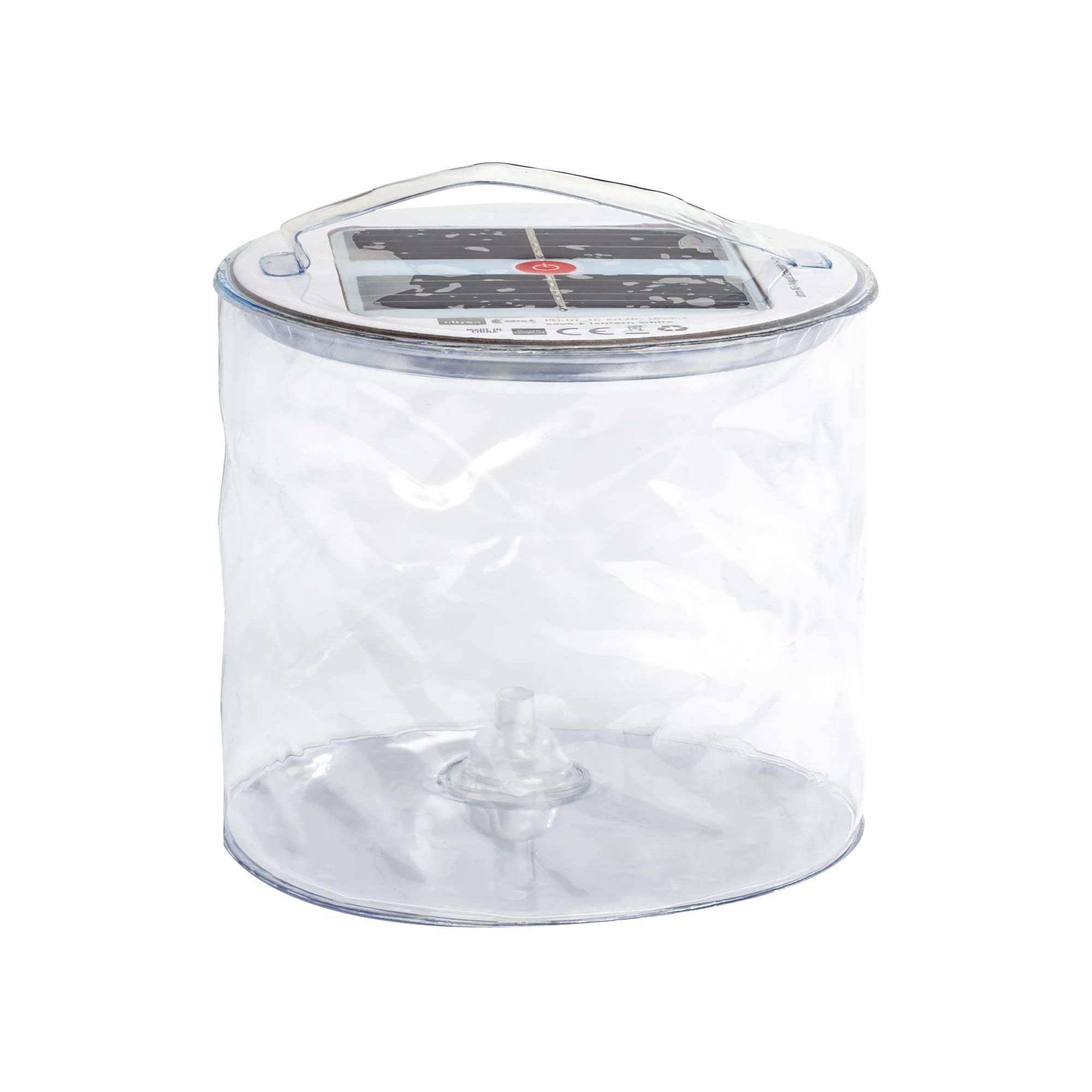 Ultron Save-E-Farol LED Folding Solar Light, Transparent, 11 x 12.7 x 2.5 cm