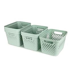 Glad Plastic Storage Basket Set, Value Pack of 6