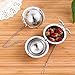 BESTonZON 2PCS Tea Strainer 2.2 Inch Ultra Fine 304 Stainless Steel Tea Infuser for Loose Tea