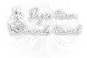 GAKI STORE Book Bumper Sticker Kindle Stickers Book Stickers Aesthetic, Meme Cute Vinyl Stickers for Phone Laptop Computer Accessories Water Bottle Journal BookTok Funny Car Decals Waterproof (1pcs,2.5’’)