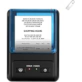 NOT for iphone/ipod/tablet/ipad/MAC,Bluetooth Receipt Printer, 58mm Mini Wireless POS Thermal Printer for Restaurant sales retail,portable pocket bill ticket receipt printer,only fit android/Windows