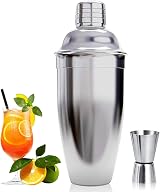 Marouom 750 ml Cocktail Shaker Set with Strainer and Jigger