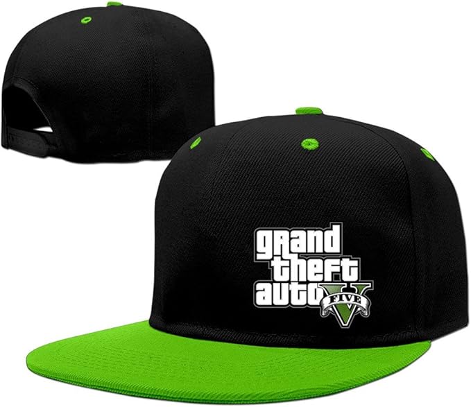 Unisex,Designer KellyGreen Grand Theft Auto V HipHop Hat World Baseball Cap Hat Amazon.ca