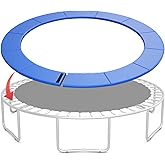 Giantex Trampoline Pad, 8ft 10ft 12ft 14ft 15ft 16ft Trampoline Replacement Safety Pad, No Holes for Pole, Waterproof Trampoline Accessories Spring Cover