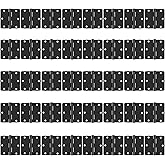 40 Pack Black Door Hinges Black Matte Black Hinges for Doors 3 1/2 Interior Door Hinges 3 Inch x3 Inch Hinges Rounded 1/4 Inc