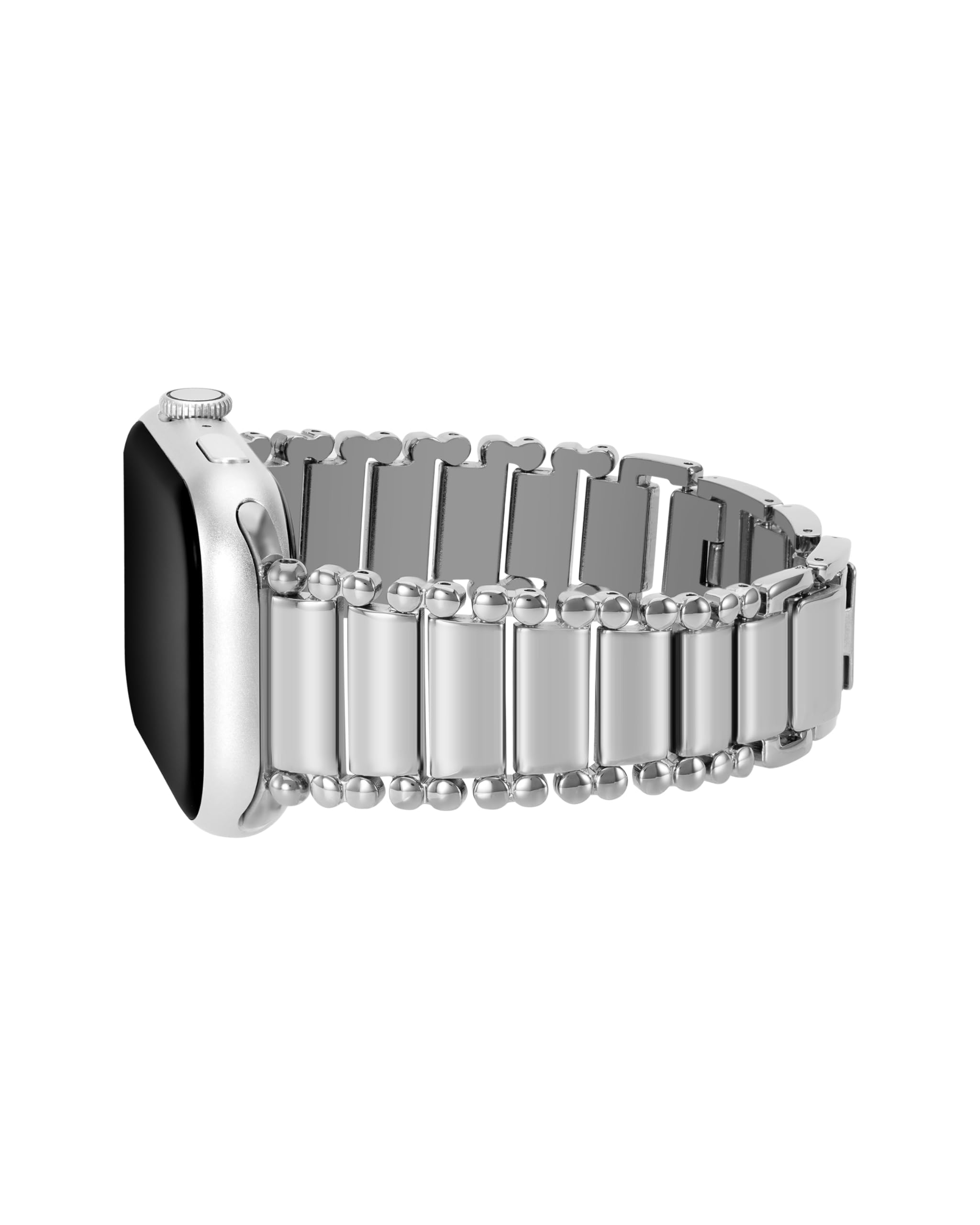 Anne Klein Fashion Bracelet for Apple Watch, Secure, Adjustable, Apple Watch Replacement Band, Fits Most Wrists
