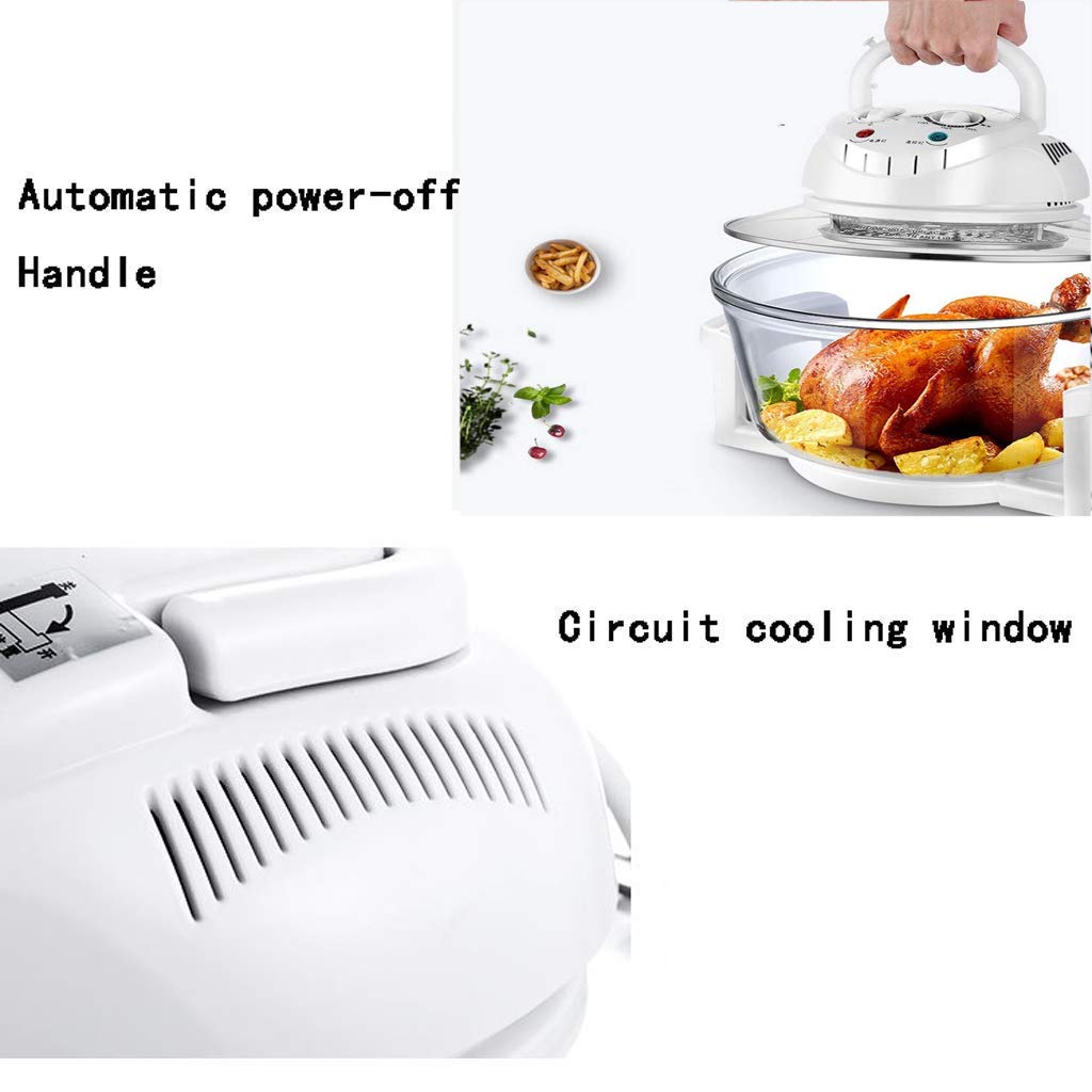 Amazon.com: XMYL freidora de aire halógena para horno, 12 ...