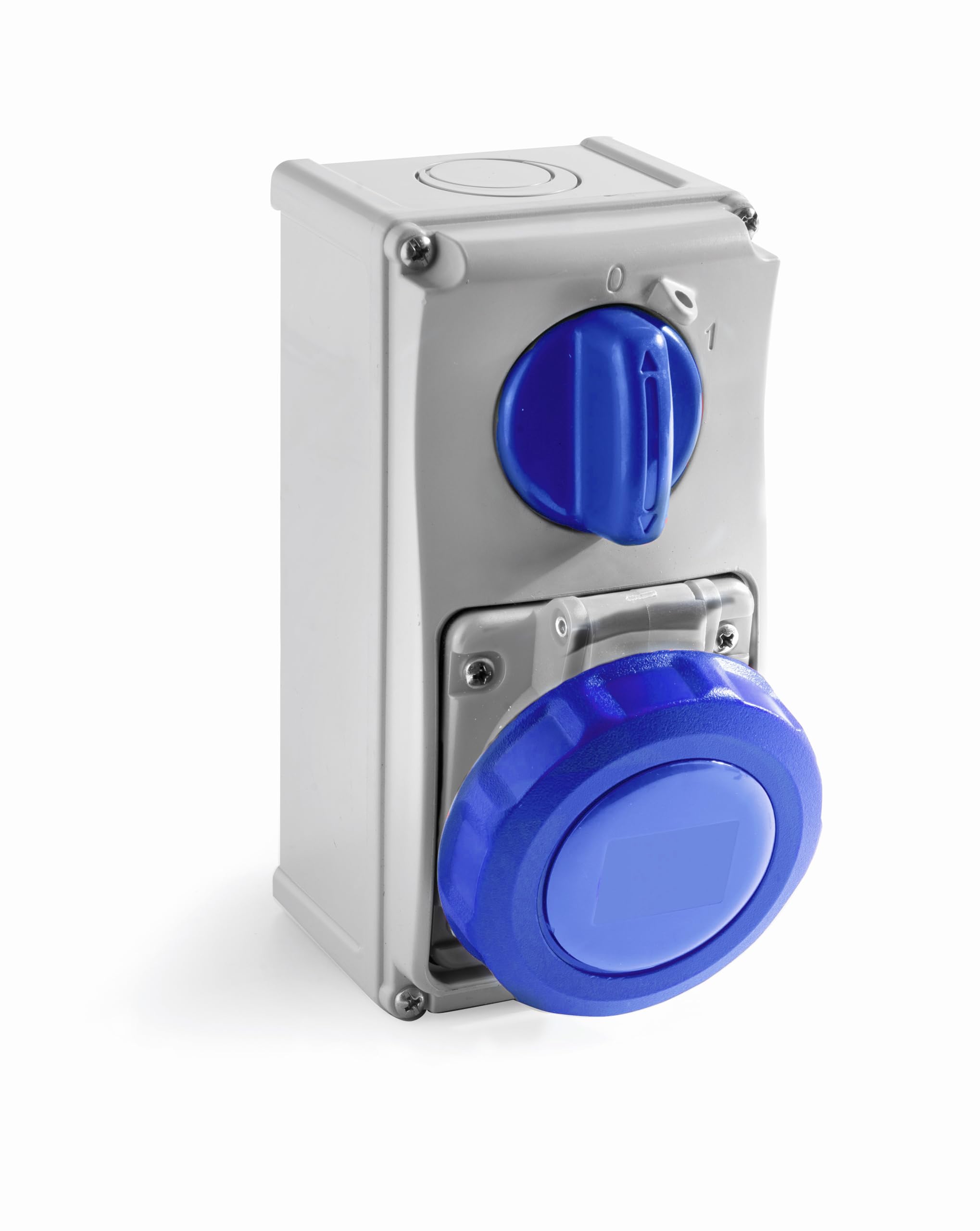 ROSI INTERLOCKING VERTICAL SOCKET GREY/BLUE 19.3216B6