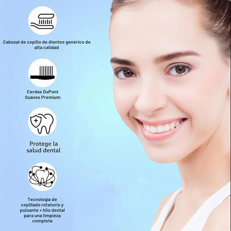 Cabezales de Cepillo de Recambio para Oral B Braun