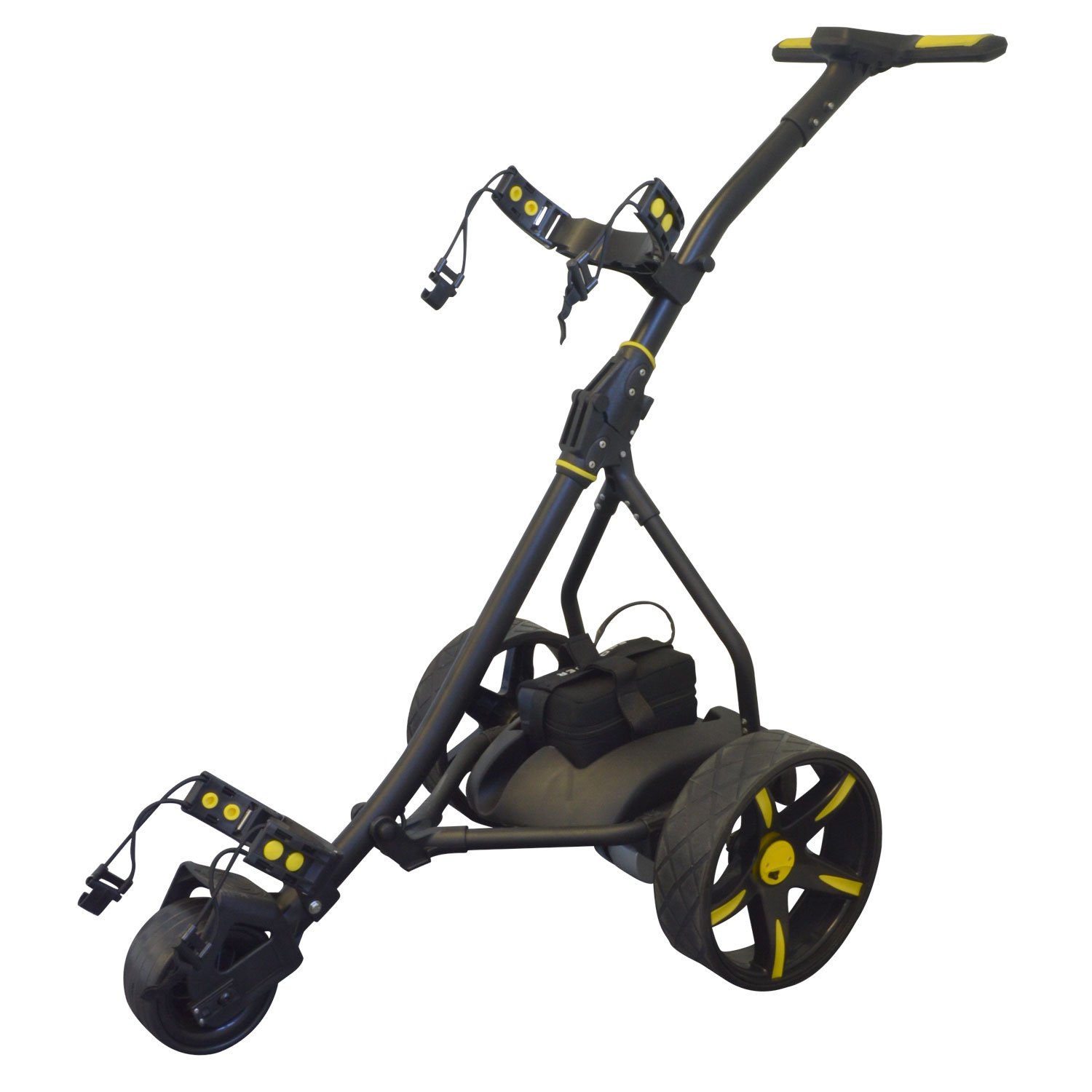 Rider Electric Golf Trolley (Black & Yellow)