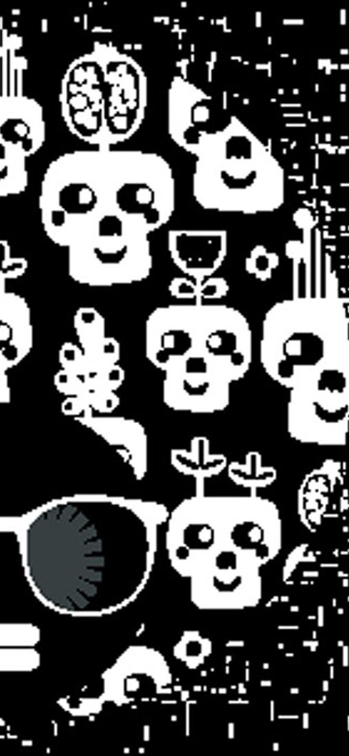 PeelitStickit Women Head Pattern Wallpaper, Wall Mural ID-045, vinyl