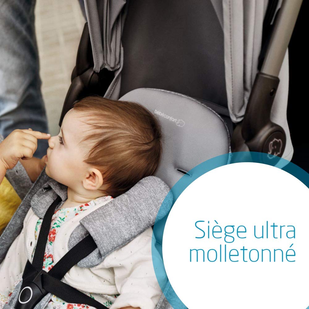 Pliage Astucieux 0 A 15 Kg Bebe Confort Laika Poussette Ultra Compacte Legere Et Citadine Nomad Black Naissance A 3 5 Ans Bebe Puericulture Poussettes Citadines