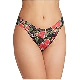 Hanky Panky Women's Papillion Rose Original Rise Thong