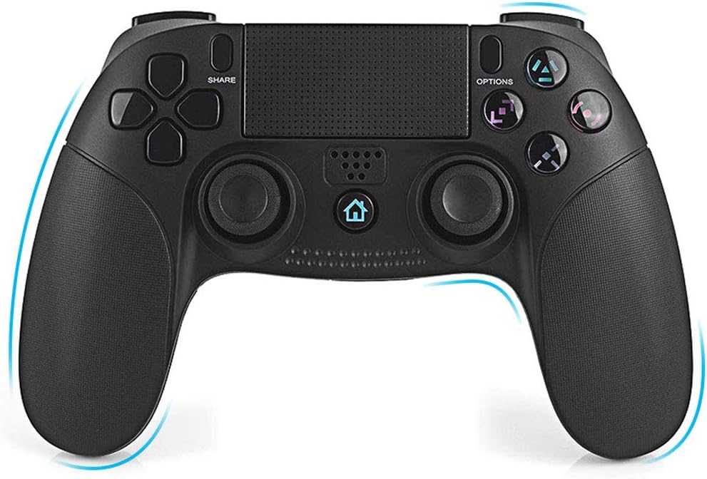 Wireless Controllers Gamepad Joystick for PS4 Controller - FAGORY Gaming Controller with Dual Vibration and Gyroscopes 3.5mm Audio Jack Compatible with Playstation 4 / PS3 / PC (Windows 7 / 8 / 10)